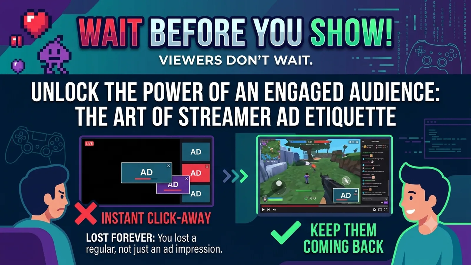 Ad Etiquette for Streamers: Stop Rolling Ads Before Anyone Knows Who You Are