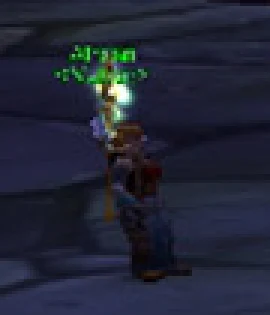 Aireen standing alone at the far left edge of the screenshot